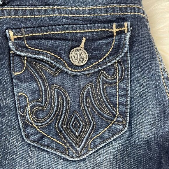 MEK Denim Madiera Wide Leg Jeans Sz 26 X 34 - Picture 3 of 13